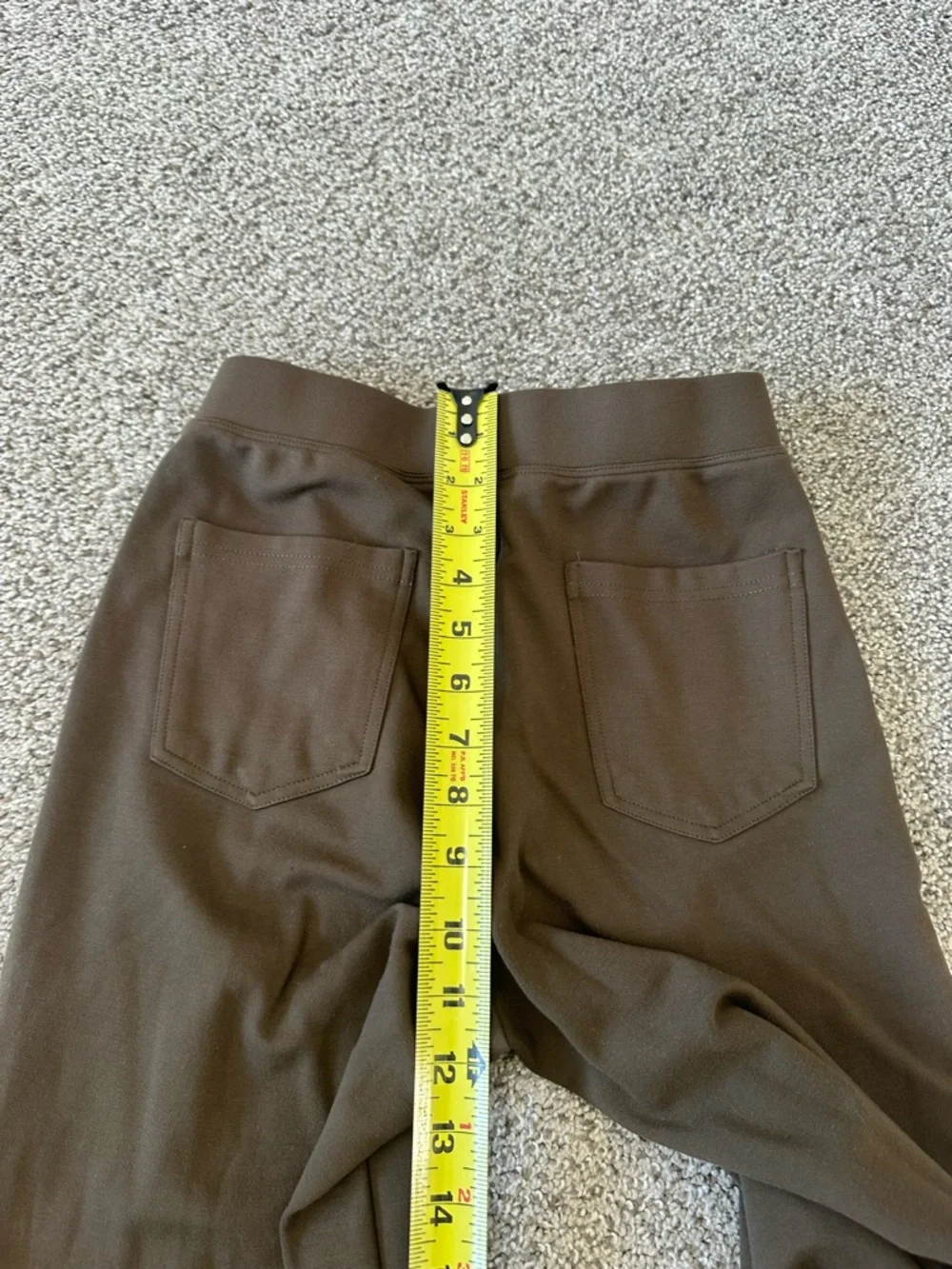 Halara High Waisted Pocket Wide Leg Work Pants Beech Green Size XS - Picture 11 of 11